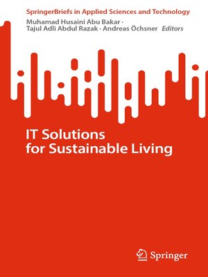 cover image of IT Solutions for Sustainable Living